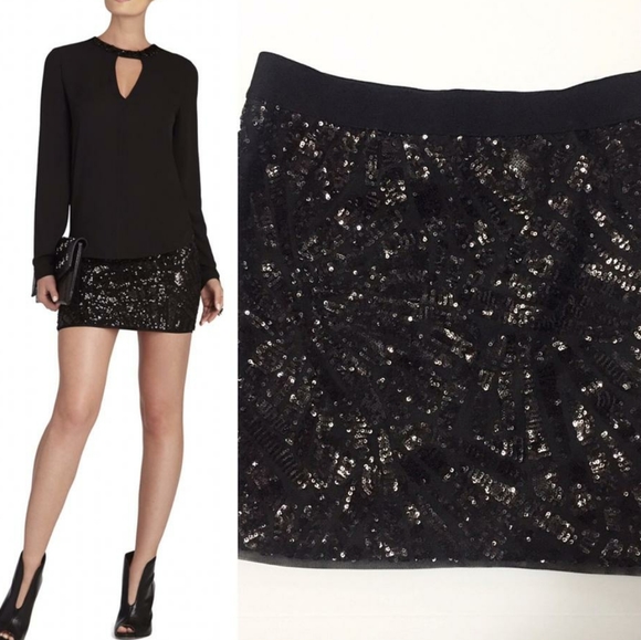 BCBGeneration Dresses & Skirts - BCBG Sequin Mini Skirt - PERFECT 4 NEW YEAR!